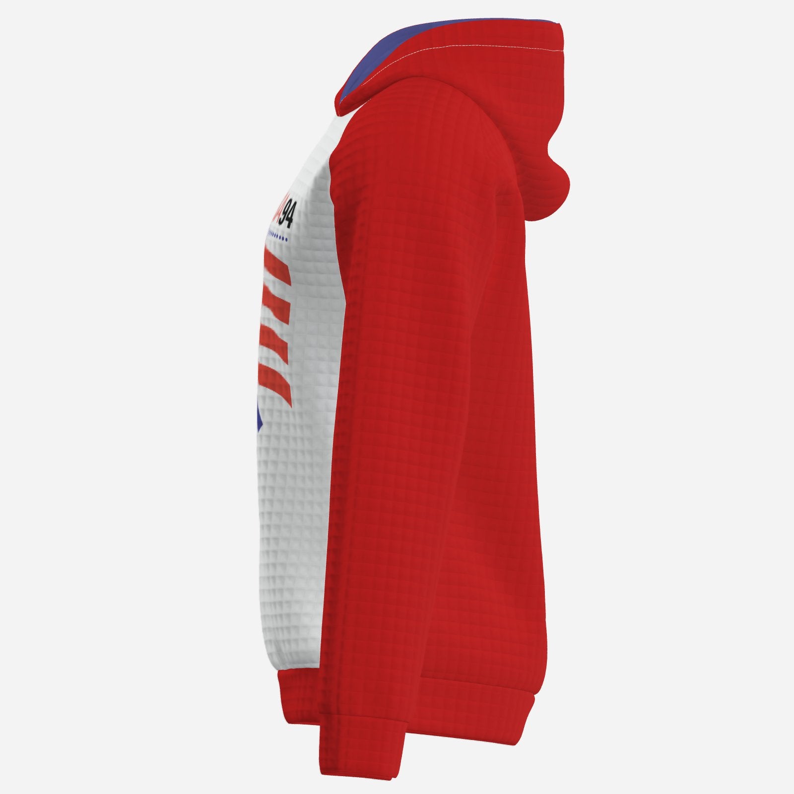 World Cup USA 1994 All-Over Print Men's Raglan Slim Pullover Hoodie Long Sleeve