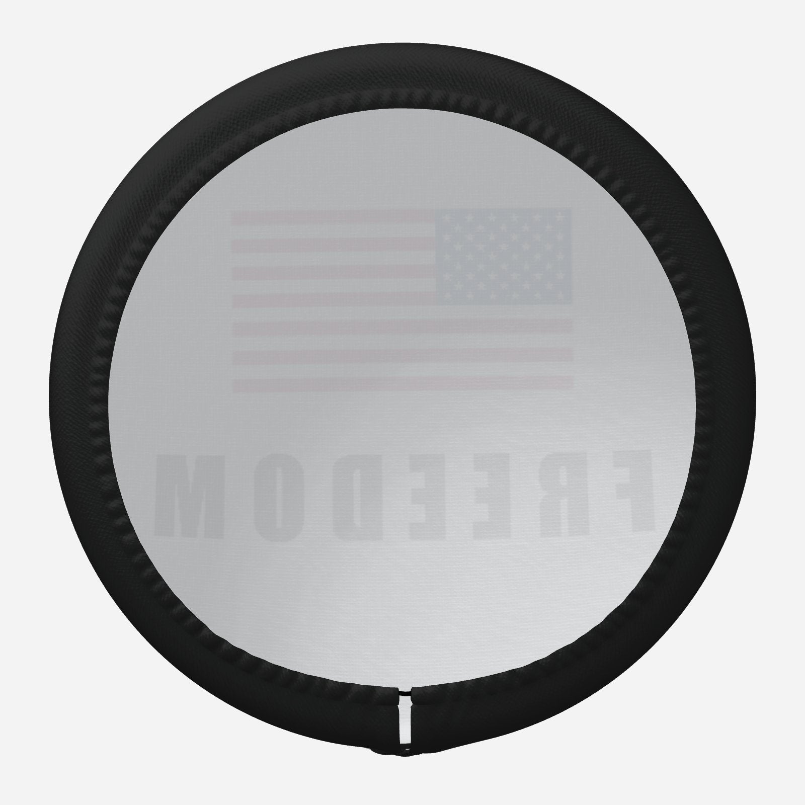 FREEDOM Charlie Kirk Tribute Custom PVC Leather Spare Tire Wheel Cover (14-19 inch)