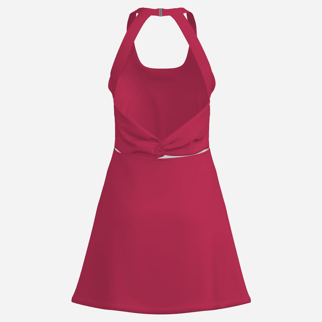 All-Over Print Women's Tennis/Golf/Workout Dress Built-In Shorts in Patriotic USA Colors