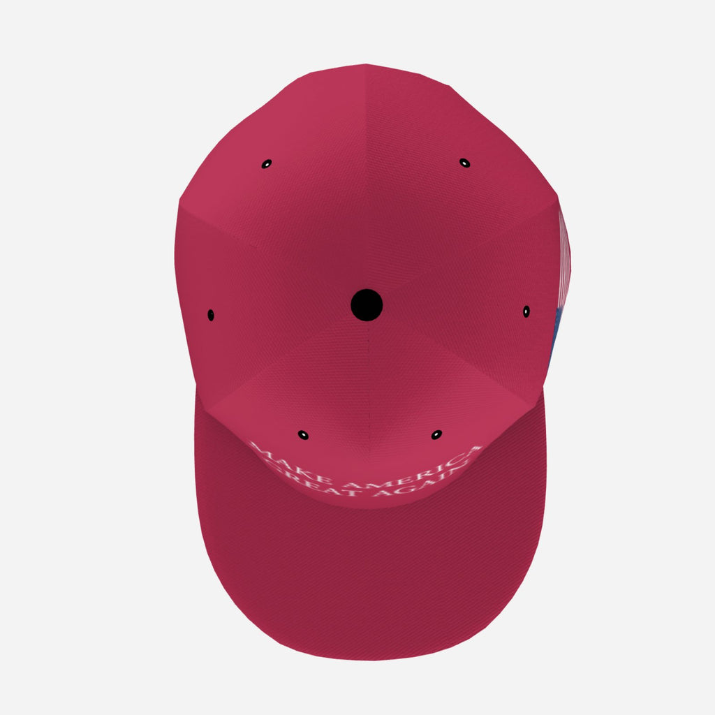 MAGA Flat Brim Baseball Cap