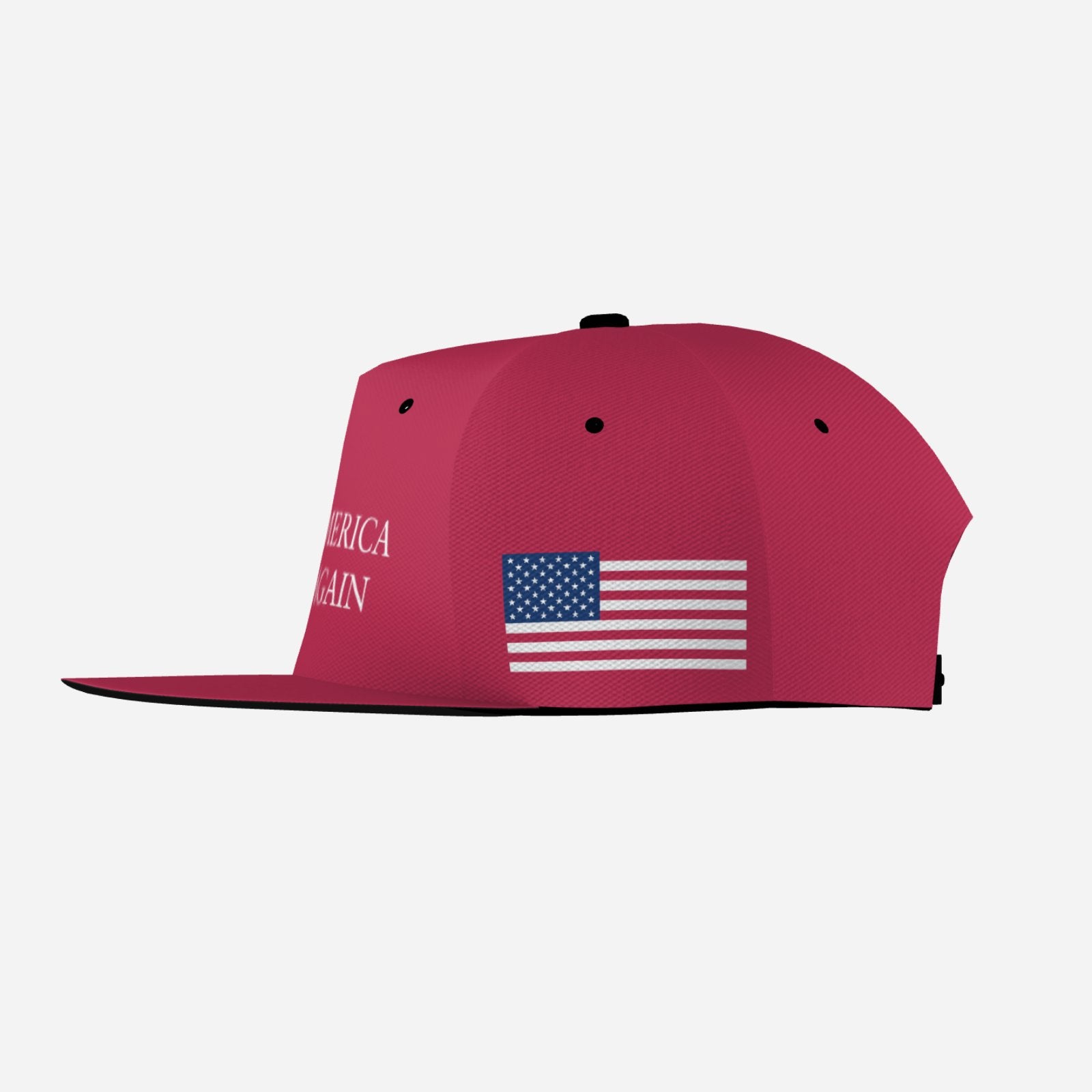 MAGA Flat Brim Baseball Cap