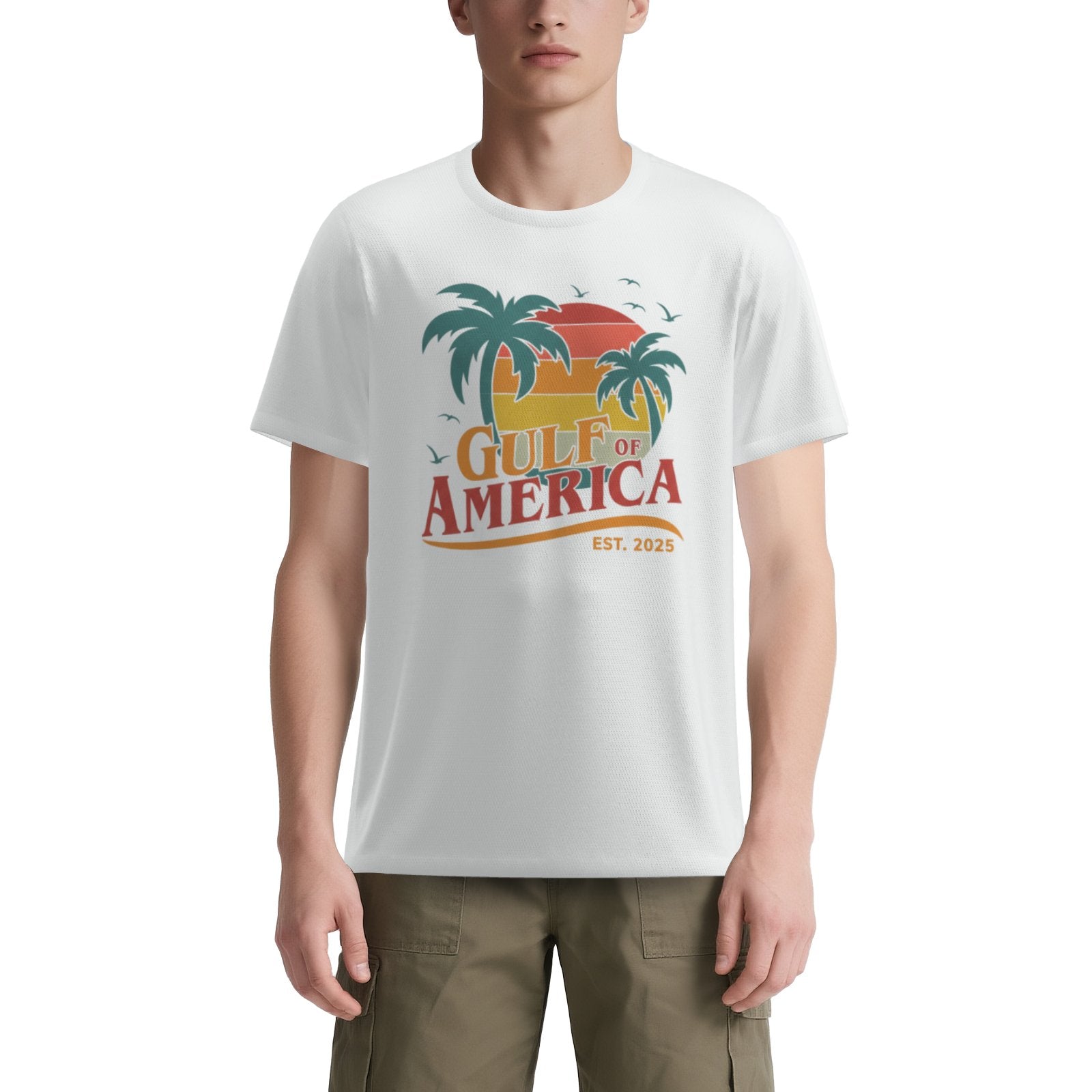 Gulf of America All-Over Print  Classic O Neck T-Shirt