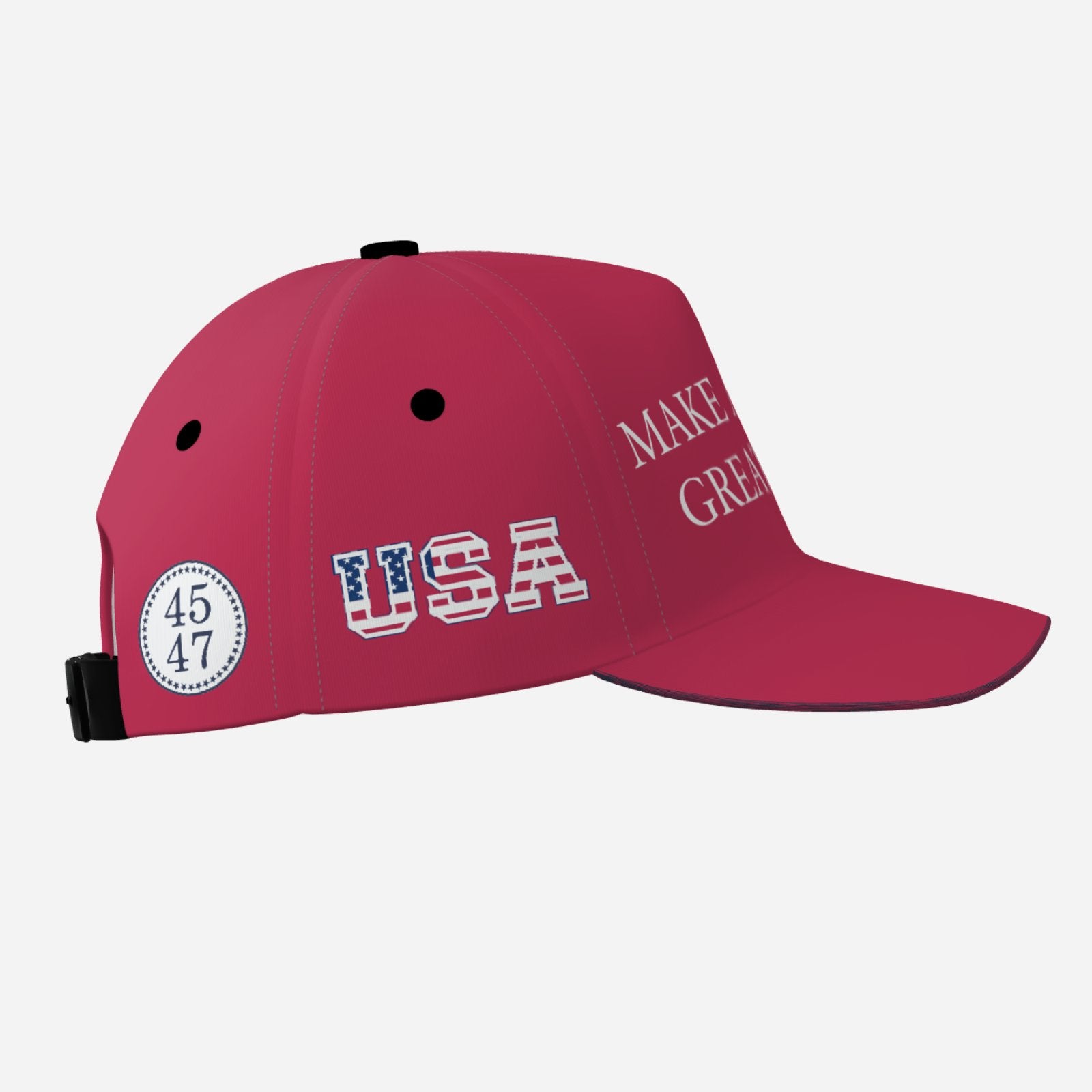 MAGA, 45-47 USA Freedom Peaked Cap