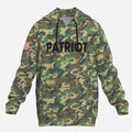 Camo Patriot Casual Premium Hoodie