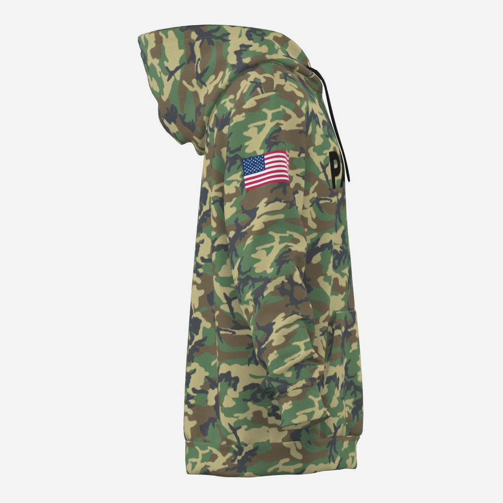 Camo Patriot Casual Premium Hoodie