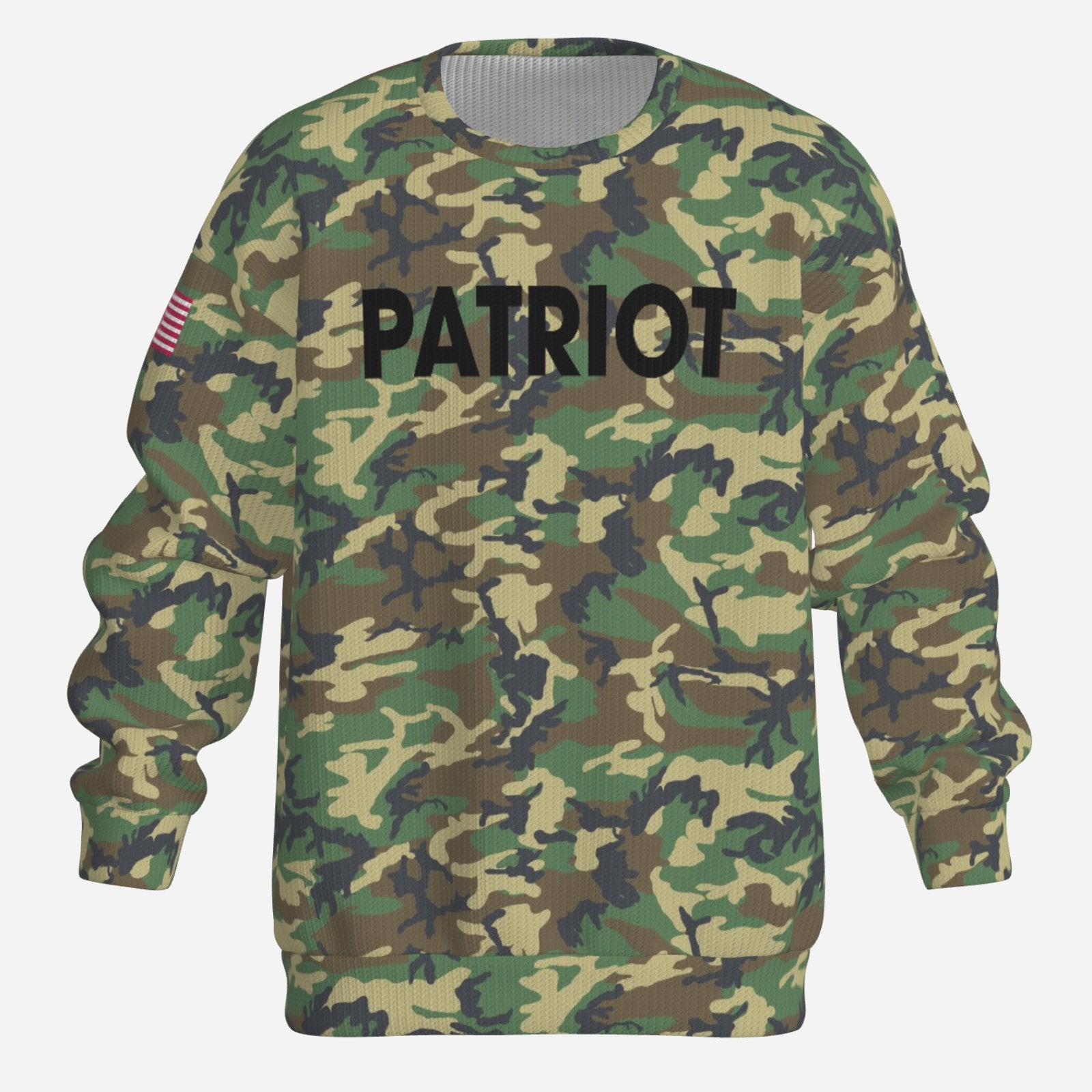 Unisex Sweatshirt Camo Patriot