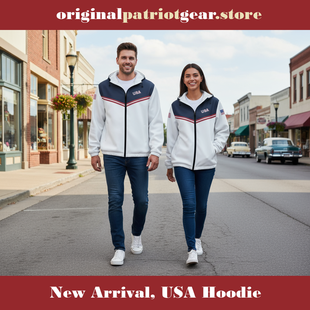 Men's Double Layer Hooded Jacket USA